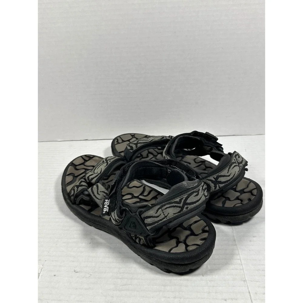 Teva Mens Hurricane XLT2 Sandals Black Olive Green Strappy Hiking Size 11